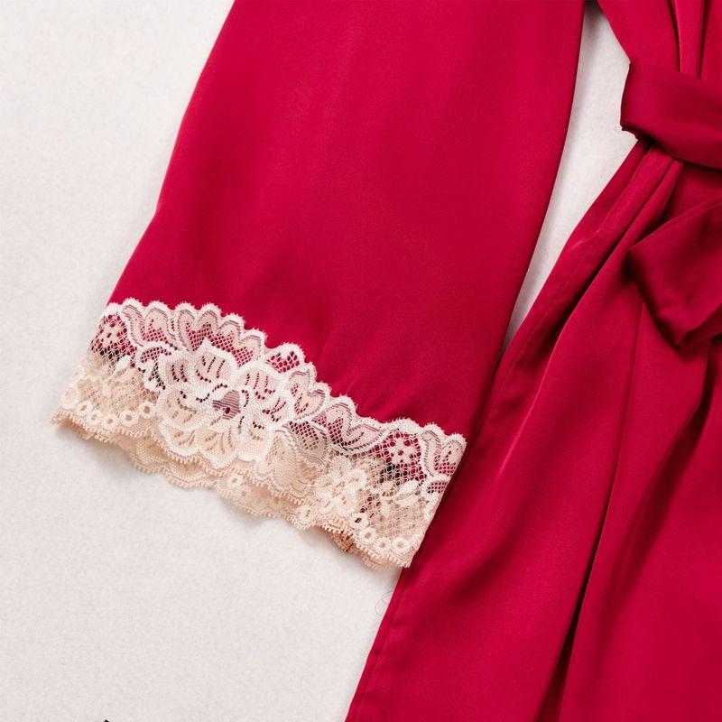 Nachtwäsche für Damen Pyjamas zweiteiliges sexy Heimkleid-Set für Damen kann draußen getragen werden_voghion.com