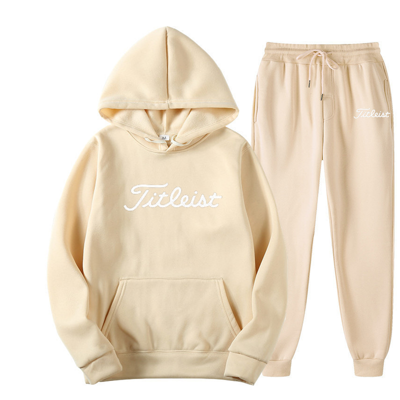 Set sportivo casual da uomo e da donna con cappuccio isolante in peluche di marca alla moda della stagione 2024 primavera autunno_voghion.com