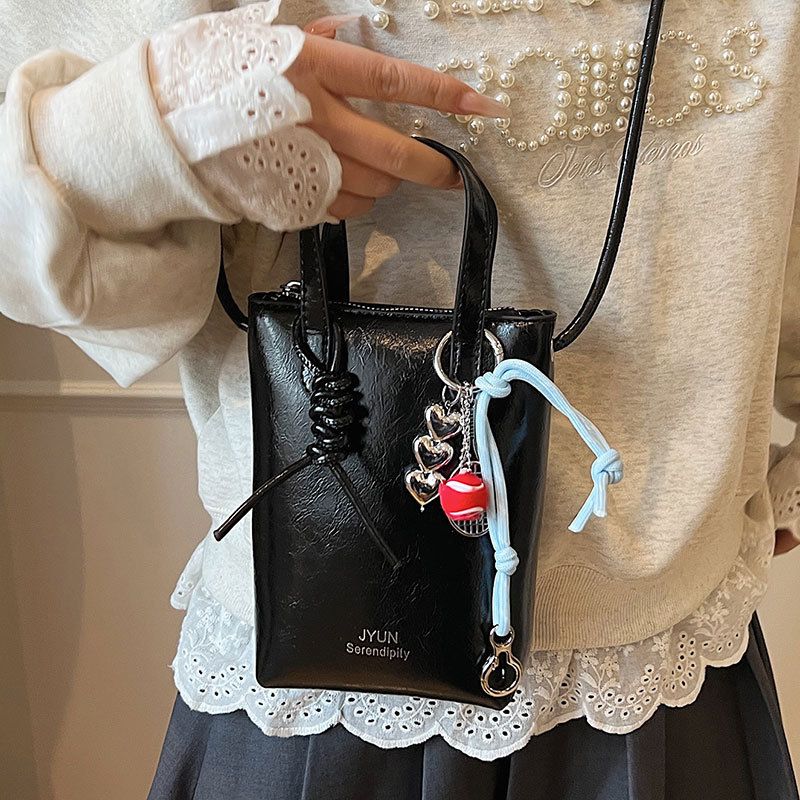 Koreaanse nieuwe casual eenvoudige mode telefoon ins veelzijdige forenzen effen kleur crossbody tas voor dames_voghion.com