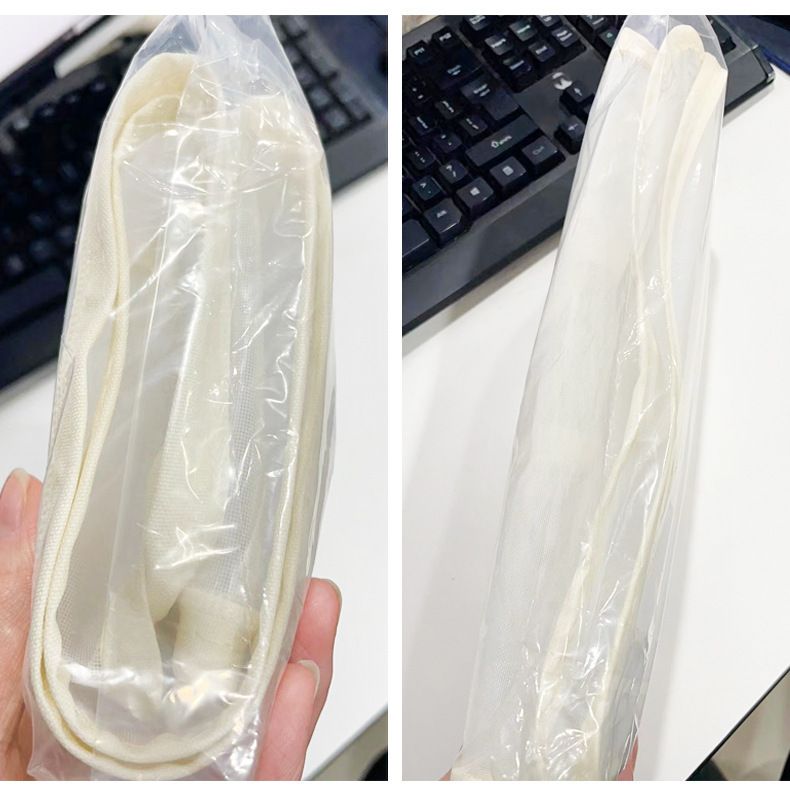 Organizer portaoggetti in rete e twill in stile giapponese – Borsa pieghevole multiscomparto per vestiti, scarpe e cosmetici (6 misure e set da 3 pezzi)_voghion.com