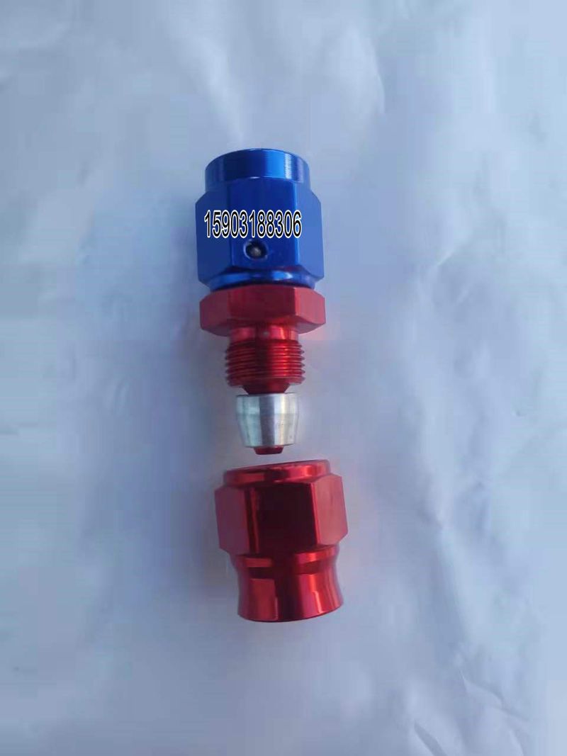 Performance alumīnija taisni 45 grādu, 90 grādu, 180 grādu PTFE šļūteņu gali, bremžu AN3 savienojumu adapteris_voghion.com