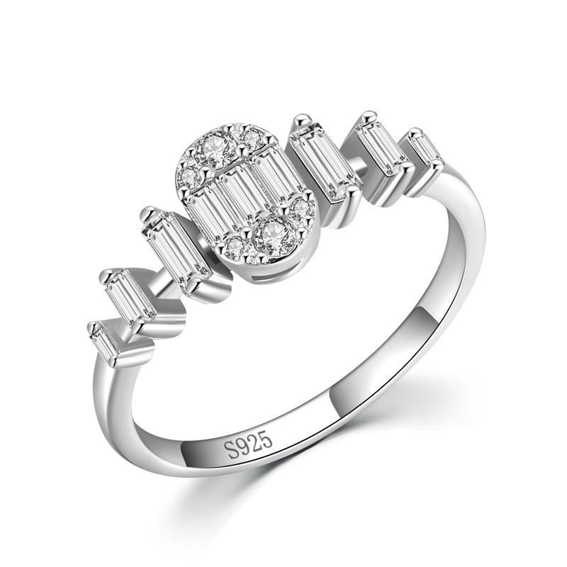Tancise Anello in argento con zirconi classici Gioielli da donna Promessa di nozze Regalo per feste_voghion.com