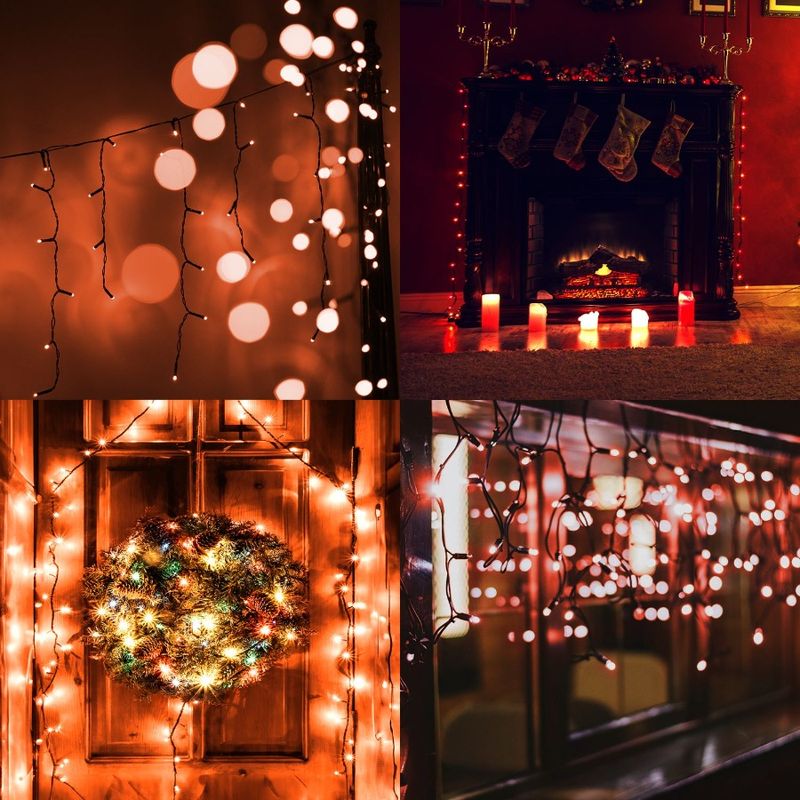 LED Indoor Plug For Lights In 8 Lights 66FT String Lights Modes With Dration Halloween Lighting Mini 200 String Halloween Fairy_voghion.com