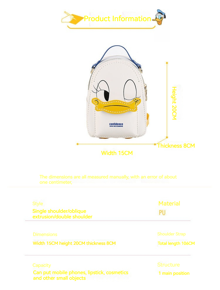 DIY Weiblicher Cartoon, handgemachte gewebte selbstgemachte Materialtasche, süßer Rucksack, Geschenk für Freundin_voghion.com