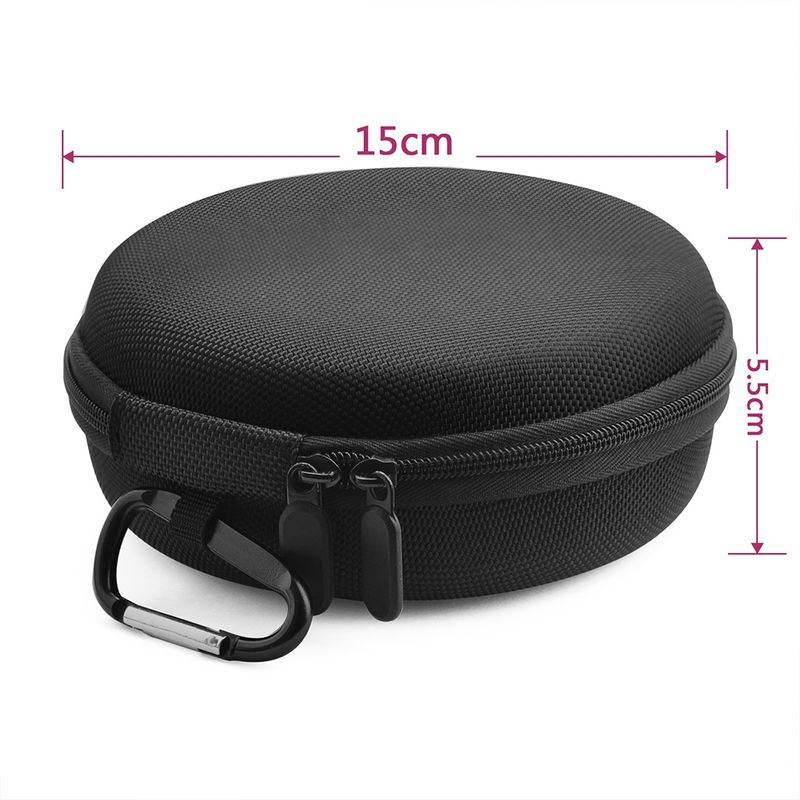 For B&O Beoplay A1 Portable Wear-resistant Shockproof Speaker Storage Bag(Black)_voghion.com