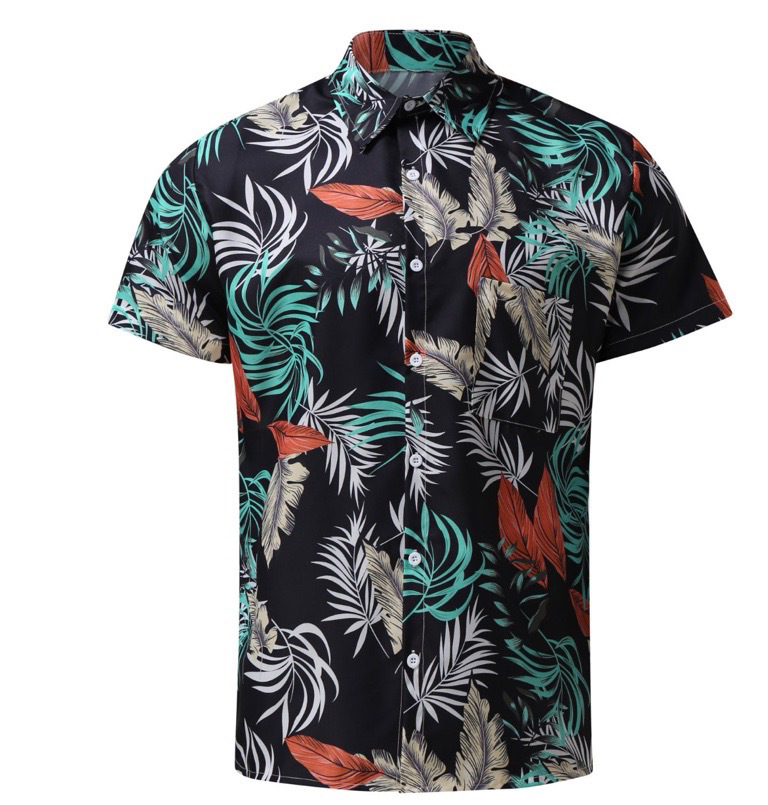 Tricou casual pentru bărbați, cu mânecă scurtă, imprimat digital 3D, mare, cardigan roșu mare, modă nouă de primăvară/vară_voghion.com