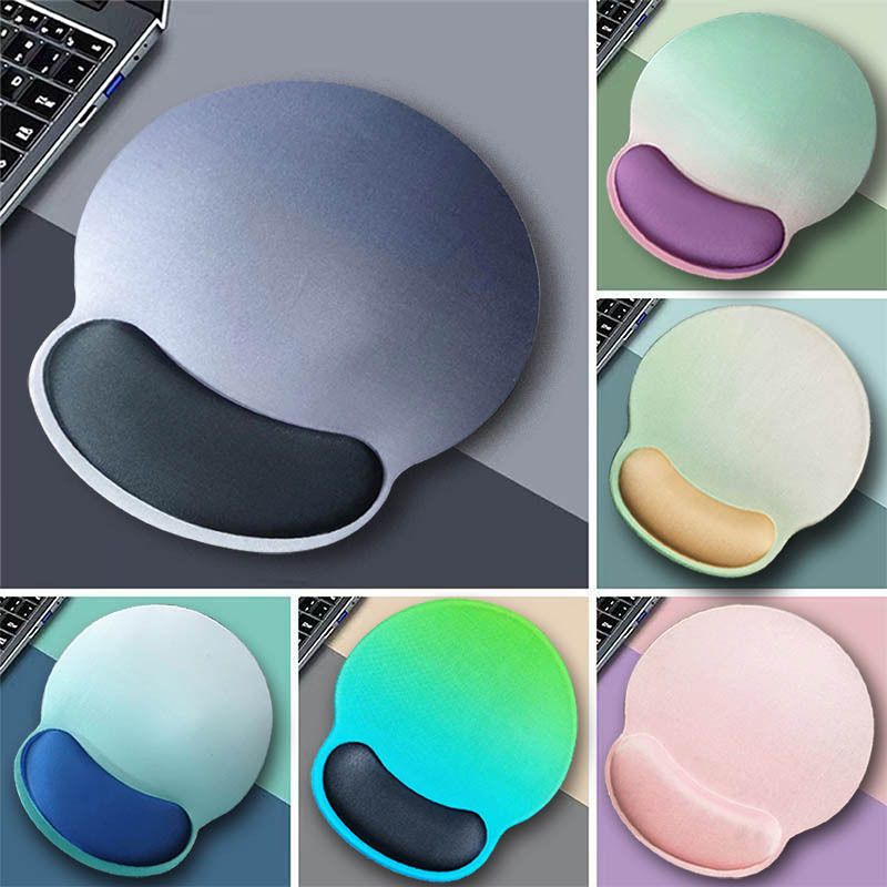 NeoGear Ciyetuo Rest Fabricant Simple PU En stock Bloc antidérapant Repose-poignet Tapis de souris en silicone couleur unie_voghion.com