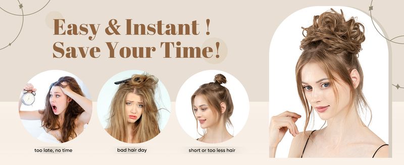 Parrucche sintetiche con clip, fasce per capelli in seta ad alta temperatura, elastici per capelli con testa a sfera da donna, confezioni di capelli ricci naturali soffici_voghion.com