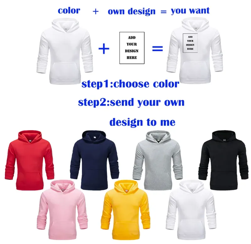 Felpe con cappuccio da uomo, con il tuo design, marchio/immagine, personalizzate, da uomo e da donna, con testo, fai da te, abbigliamento casual._voghion.com