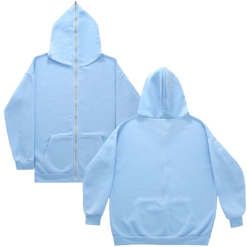 Felpa con cappuccio gotica Y2k con cerniera integrale_voghion.com