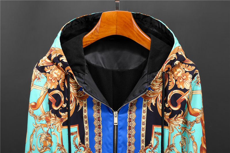 Man's clothing Jacket Men's spring and autumn coat men's cardigan fashion coat plus velvet warm trend_voghion.com