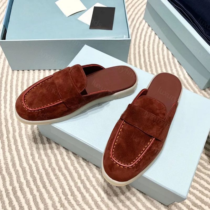 Slip-On-Mokassins aus Wildleder im britischen Stil für Damen im Internet-Promi-Stil mit spitzer Zehenpartie_voghion.com