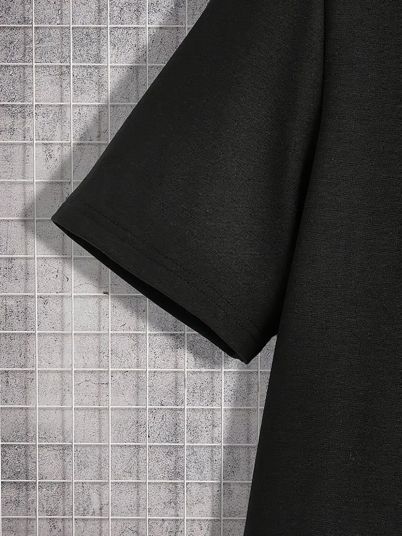 Herren Sommeranzüge New Style Positionierung Druck Mode Kurzarm Shorts Zweiteilige Anzüge Freizeitsport_voghion.com