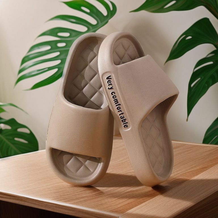 Stepping On Clouds Feeling Men's Cool For Home Use, Odor-Free Bathroom Slippers, Indoor Summer Women's Slippers_voghion.com