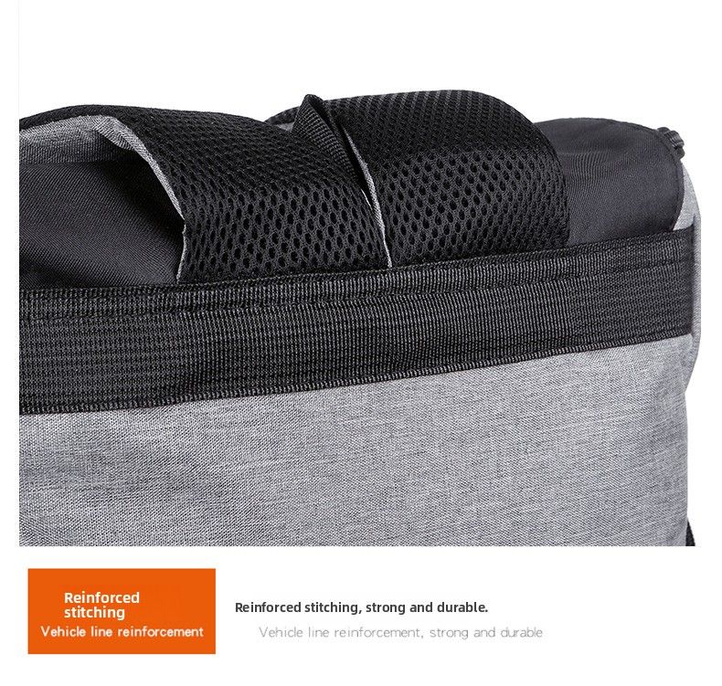Large Capacity Computer Bag Backpack Men's Schoolbag Casual Multi-functional Backpack_voghion.com