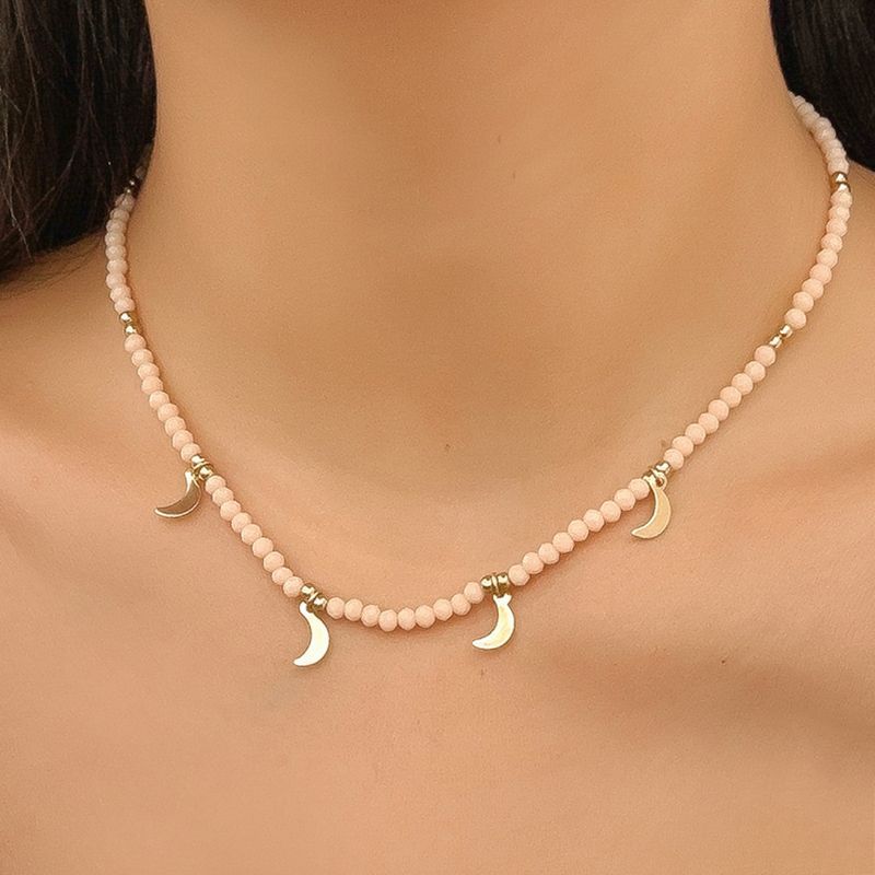 Fashion YWZIXLN Colorful Handmade Bohemian Eyes Beads Chain Fashion Necklaces Jewelry For Women Elegant Accessories N0350_voghion.com