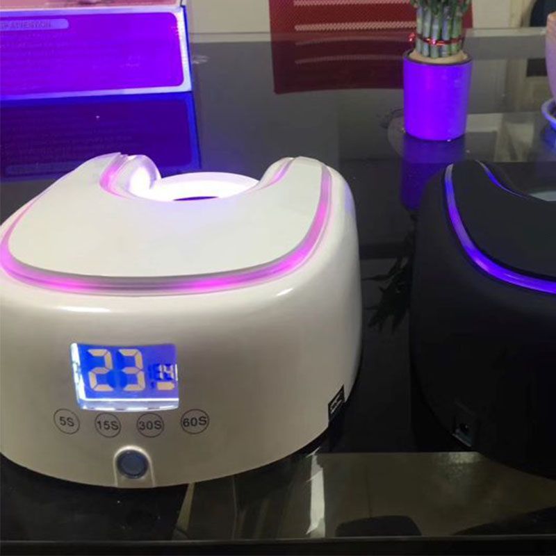 Lampada per unghie ricaricabile 48W UV Gel Cure Light Wireless Manicure Machine Lampada a LED UV per unghie a luce rossa Asciuga unghie senza fili_voghion.com