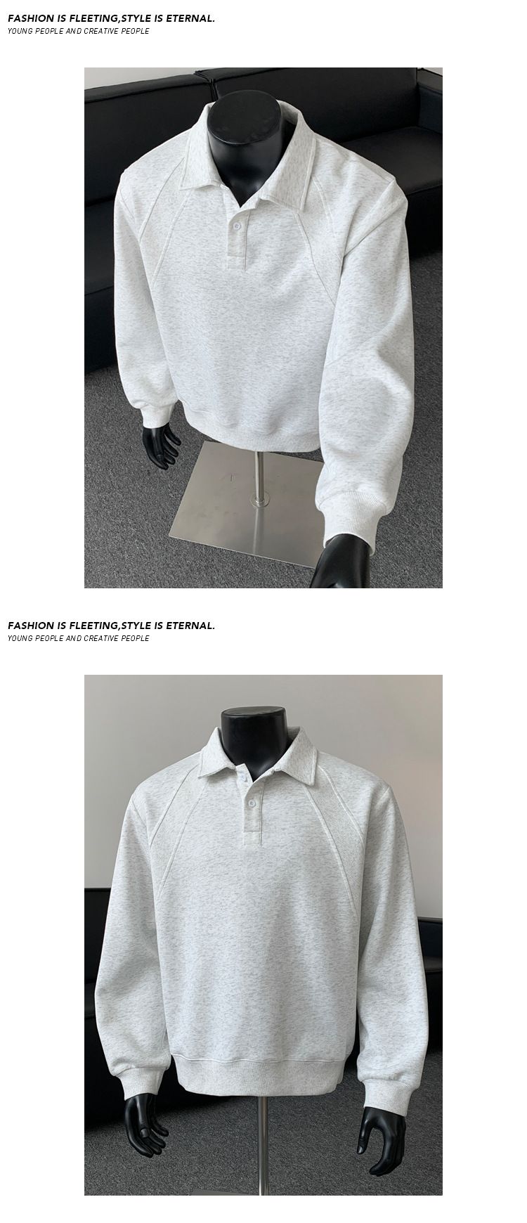 Herrenbekleidung Vintage-inspirierter dekonstruierter Patchwork-Hoodie für Männer und Frauen – Lockere Passform, weiche Baumwollmischung, Unisex-Freizeitkleidung_voghion.com