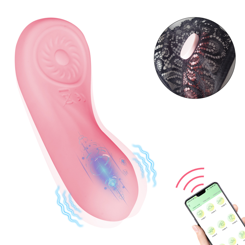 Wiress Vibrator Wear Lay-on Vibrators Clitoris  Quiet Clit APP Remote Control Stimulator Sex Toys for Wo_voghion.com