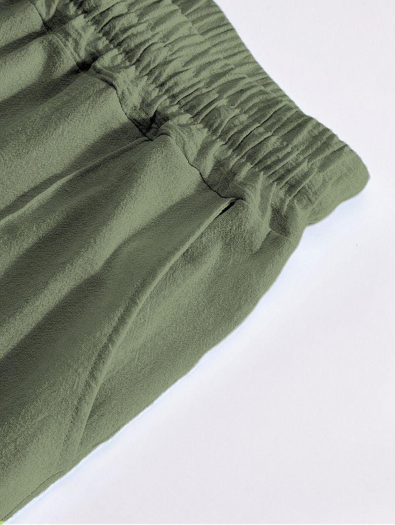 Lässige Herrenhose aus Leinenmischung – gerades Bein, entspannte Passform, atmungsaktiv und leicht für den Alltag (S-XXXL, 8 Farben)_voghion.com