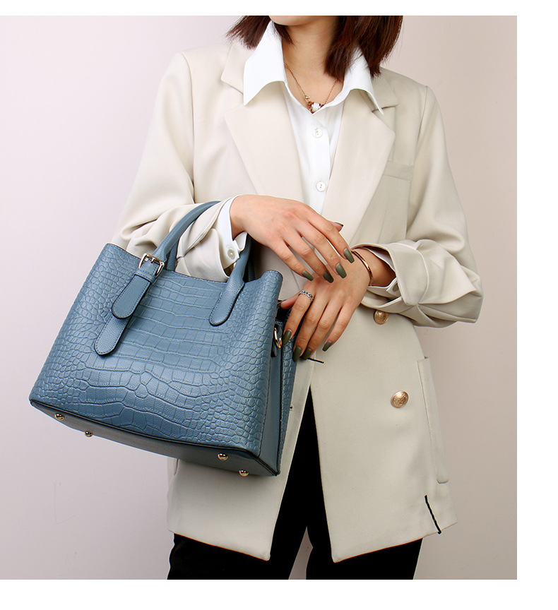 Borsa a mano con motivo a coccodrillo, borsa da donna, 2024, nuova borsa tote, borsa da pendolare, grande capacità, borsa da donna_voghion.com