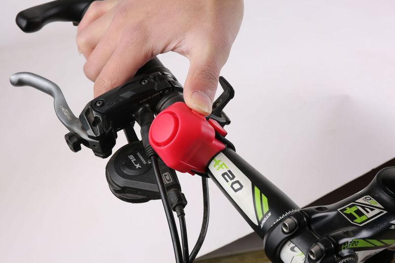 Klaxon électrique pour vélo pliable Mountain Dead Flying Highway Cloche colorée_voghion.com