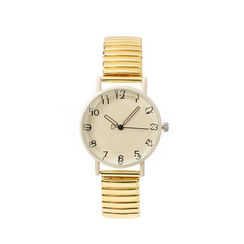 Neue Casual Fashion Damen Bunte Digital Dial Student Elastic Band Uhr für Männer_voghion.com