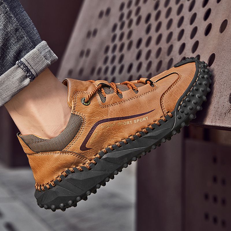 Outdoor Men's Large Size Hiking Casual Running Shoes_voghion.com