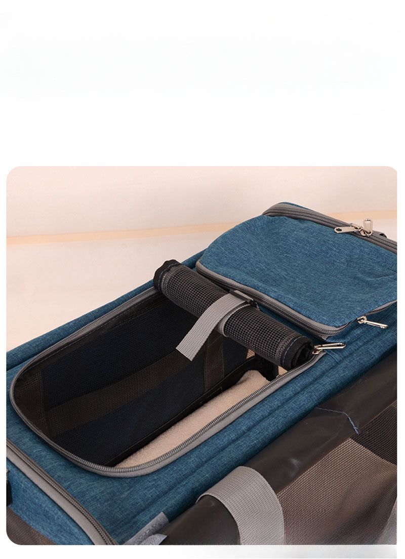New Pet Bags Portable Cat Bag With Large Capacity Breathable Foldable Pets Carrier Universal_voghion.com