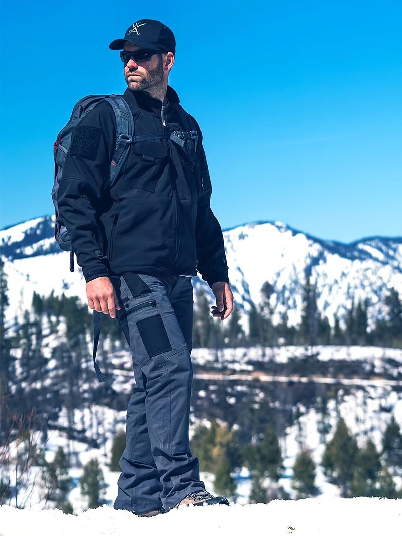 Pantaloni cargo tattici elastici da uomo 2025, taglie forti, per escursionismo, pesca, lavoro, pantaloni impermeabili multitasche per uomo_voghion.com