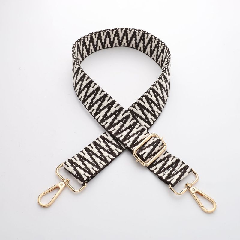 Correa de hombro ancha y moderna con correa ajustable para bolso, correa de hombro larga que reduce la presión y es versátil y de color contrastante_voghion.com