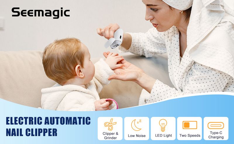 Mini coupe-ongles à LED - Automatique et sûr pour tous les âges_voghion.com