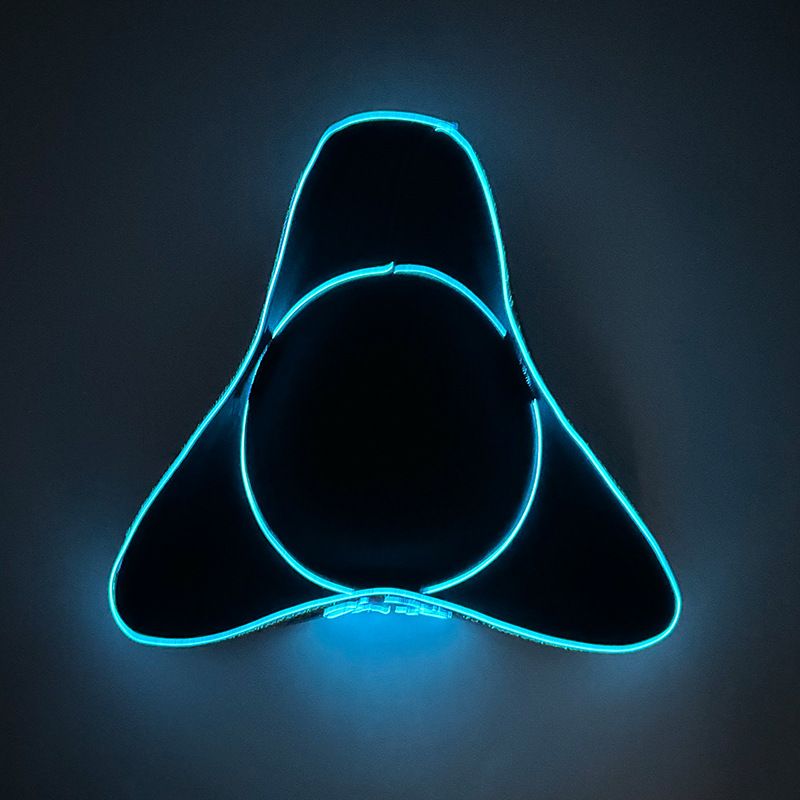 Kostium na Halloween Cos Performance Rekwizyty Karaibski Złoty Krawędź Piracki Kapelusz Kapitana Kapelusz Piracki z Świecącą Czaszką LED_voghion.com