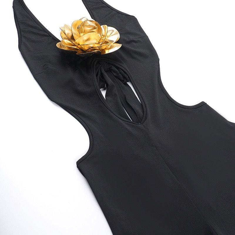 Golden Goddess Jumpsuit – High-Waisted Wide-Leg Palazzo With Corset Back For Monaco Yacht Nights_voghion.com