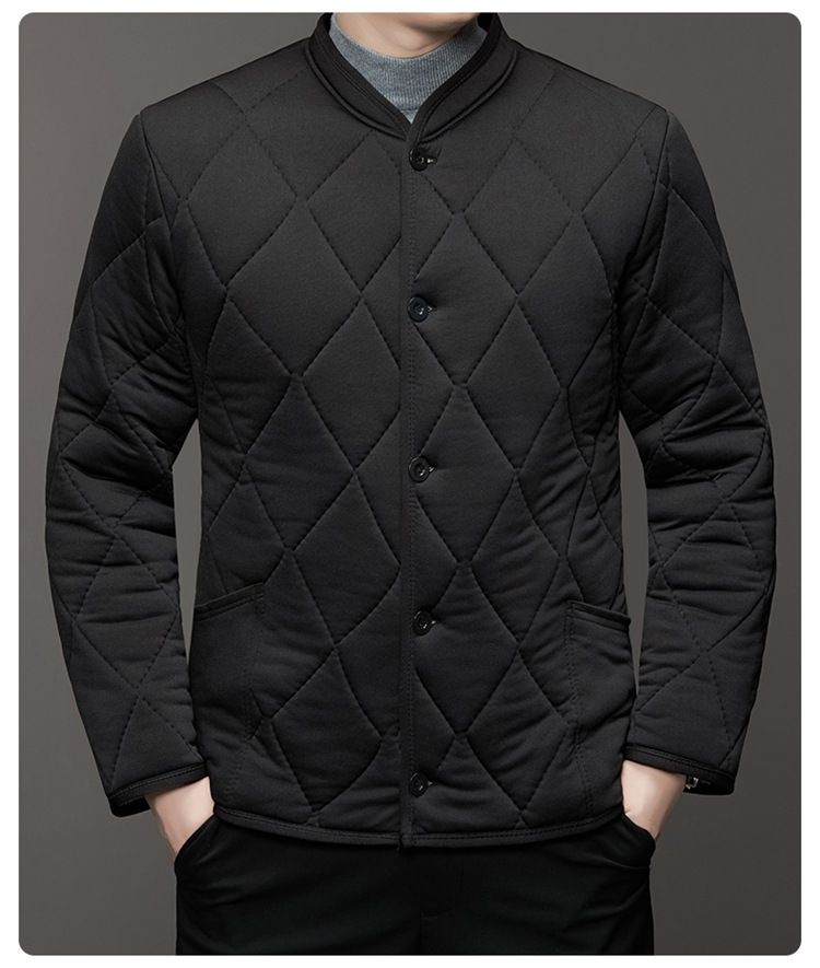 2025 Middle-aged And Elderly Men's Warm Camel Wool Dad's Winter Coat Fleece Lined Thickened Cotton Padded Jacket Top_voghion.com