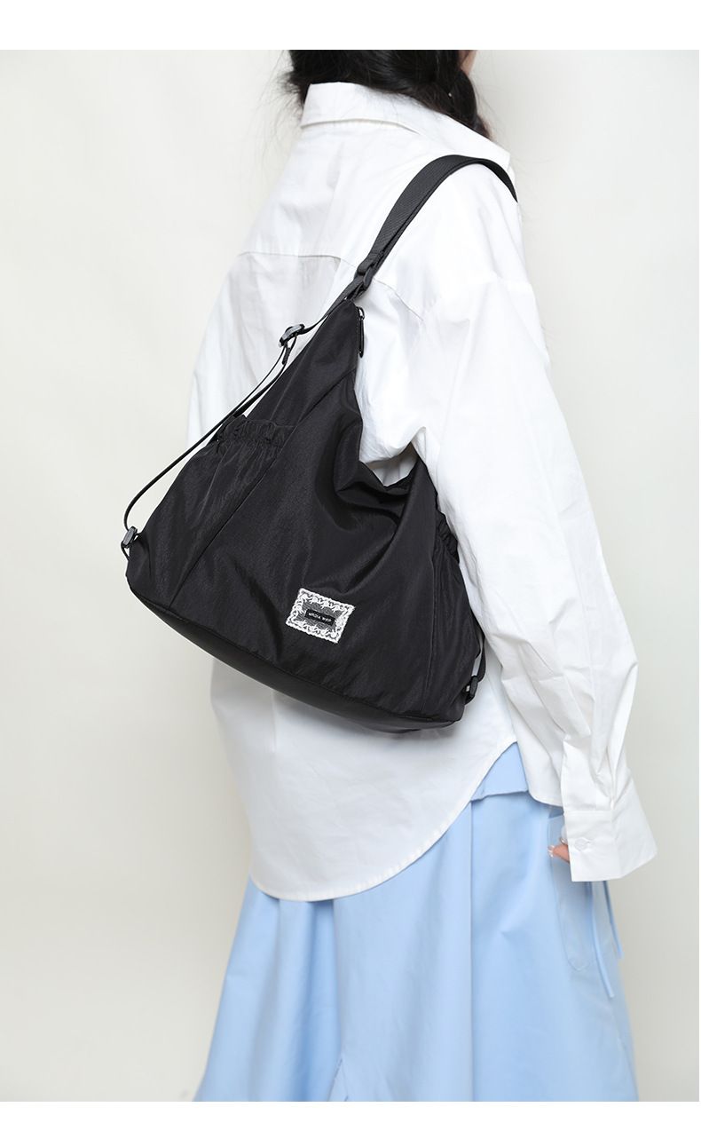 Versione coreana Ins Super Hot Nylon Donna 2054 Nuova Borsa a tracolla grande capacità Casual Lazy Monospalla_voghion.com