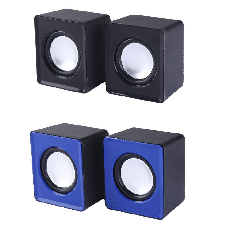Mini Wired Speaker - Compact Desktop Speaker For PC/Laptop (Home & Office Use, Plug & Play, Clear Sound)_voghion.com