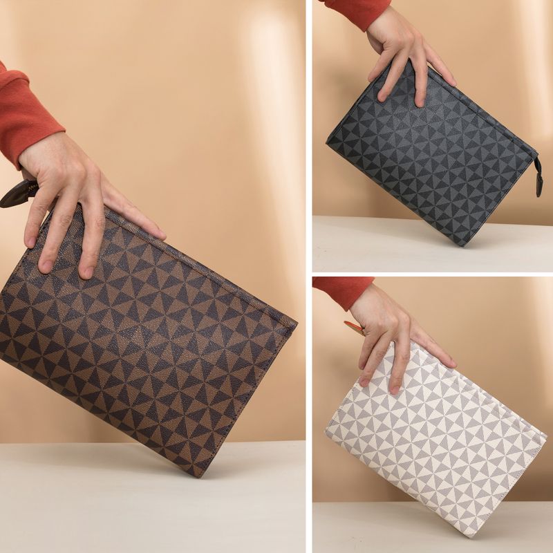 Men's Bags Men's Wallet Long Casual Coin Purse Zipper Clutch Bag Men's Hand Bag Clutch Bag_voghion.com