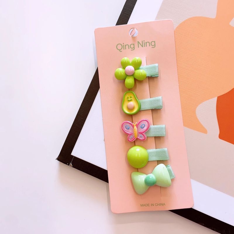 Unisex Baby Baby Volltuch Haarspange Set Kinder süß super süß Schweiß Haarspange Ponyspange verletzt das Haar Kopfschmuck nicht_voghion.com