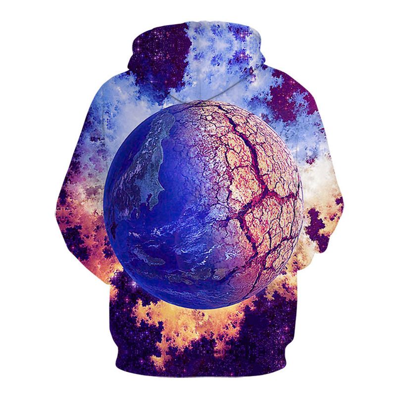 Felpa unisex casual primavera e autunno con stampa digitale geometrica nera e bianca del 2025_voghion.com