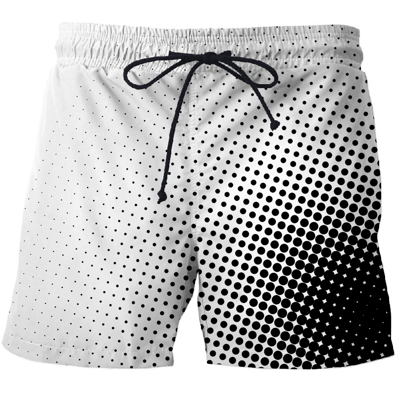 2023 Men's 3D printed beach shorts men's speedos summer quick-drying trunks sports board shorts_voghion.com