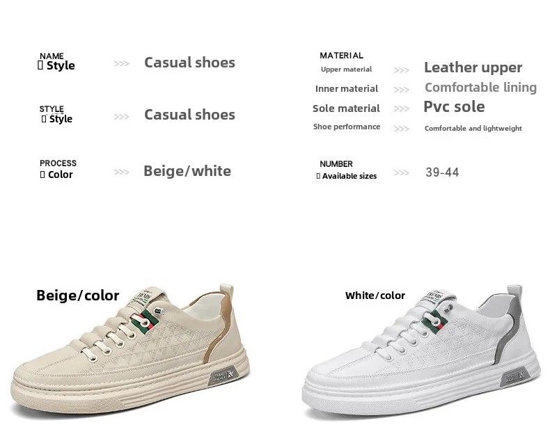 HerfstHeren Veelzijdige Casual Boardschoenen Lichtgewicht Zachte Bodem Waterdichte Kleine Witte Trendy Schoenen Heren Vluchtgevechtslaarzen_voghion.com