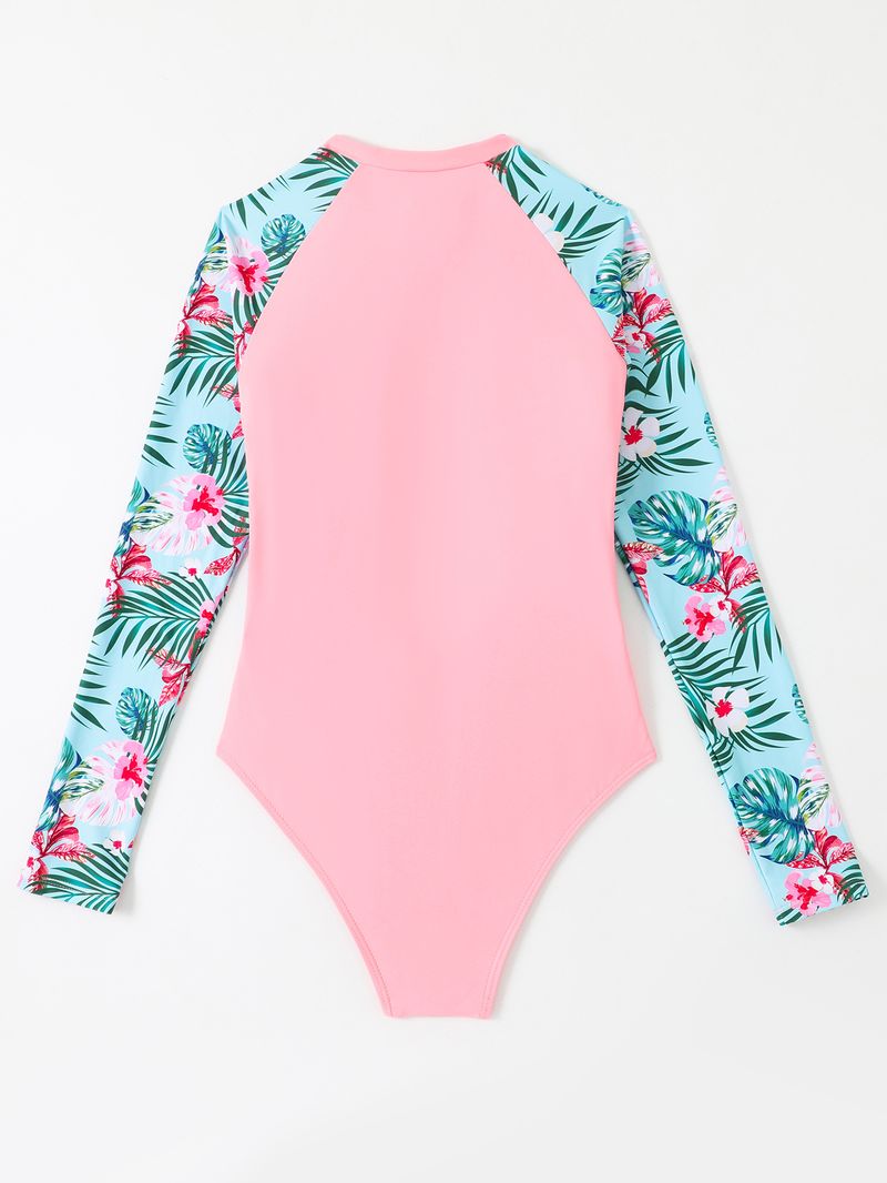 Traje de baño sexy de una pieza con cremallera frontal: cómodo y ceñido (nuevo diseño de traje de baño de playa para mujer)_voghion.com