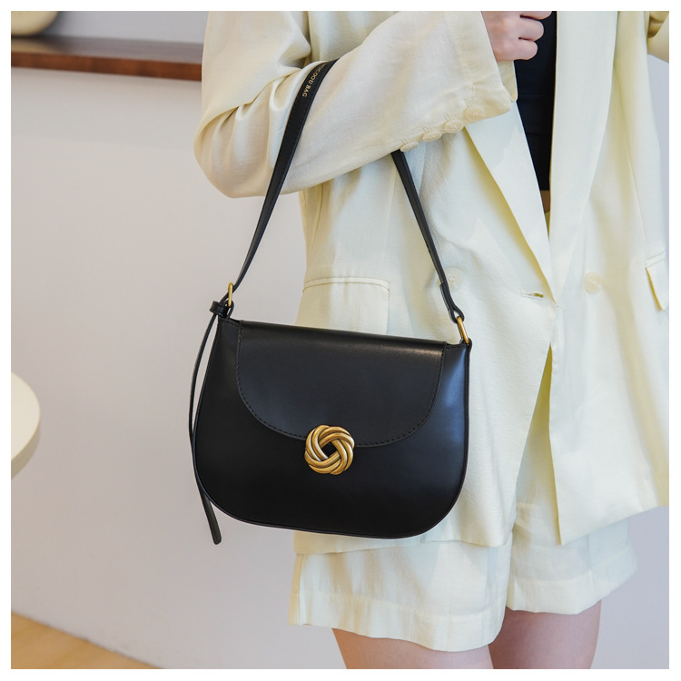 Retro Texture Achseltasche Weiblich 2023 Neues Nischendesign Mode Eine Schulter Messenger High-End Einteiler Lieferung_voghion.com