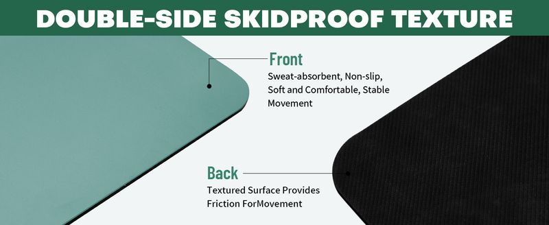 Yogamatten Pilates Core Bed Antislipmat PU Natuurrubber Grote Apparatuur Yogahal Training Core Bed Beschermingsmat_voghion.com