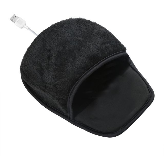 Tapis de souris chauffant USB avec repose-poignet pour gamer, chaud, mignon, pour ordinateur de bureau, doux et tendance_voghion.com