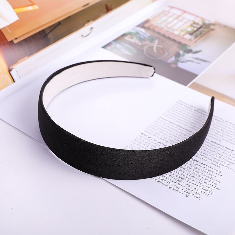 Einfarbiger Stoff im koreanischen Stil Internet-Berühmtheit bunte schlichte Mädchen monochrome Stirnband weiblich_voghion.com