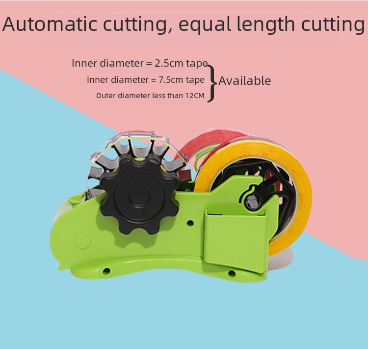 Factory Direct supply multifunctional tape holder large stationery packaging tape holder cutter sealing tape segmentation machine_voghion.com