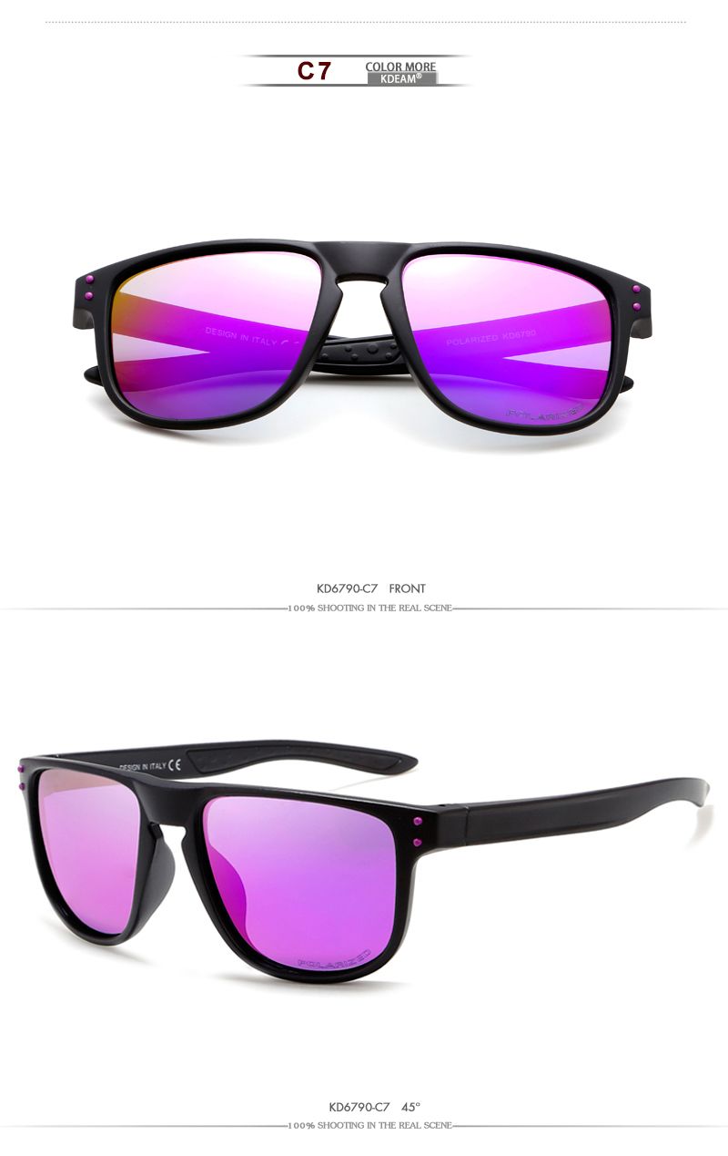 Moda KDEAM Occhiali da sole Polariz resistenti e leggeri, adatti a tutte le taglie, occhiali da sole da uomo, lenti con rivestimento che riducono al minimo i riflessi, custodia rigida_voghion.com