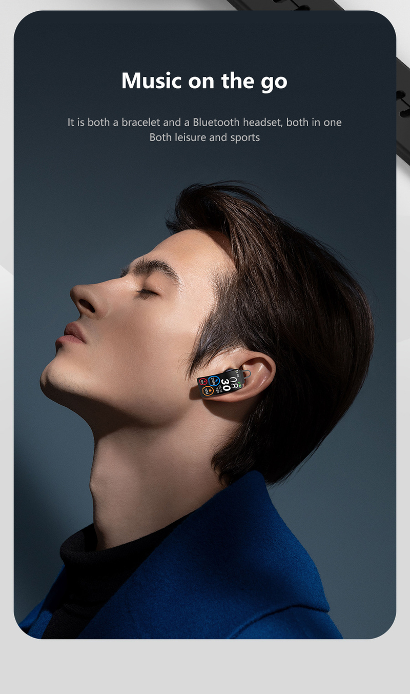 Orologio intelligente K13s braccialetto auricolare Bluetooth due in uno_voghion.com